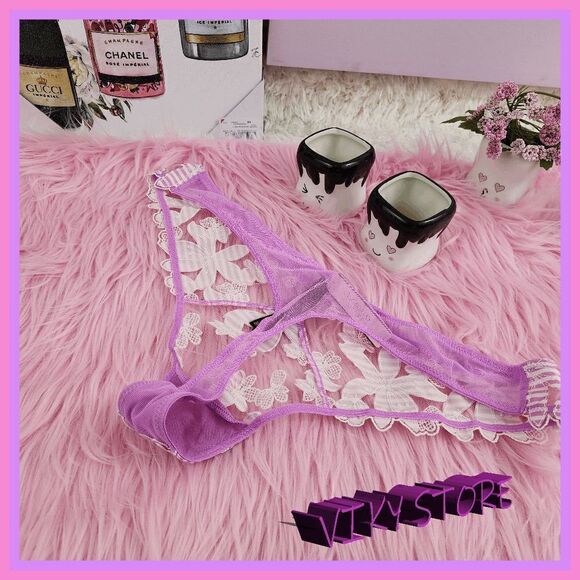 NWT Victoria's Secret Very Sexy Floral Tanga: Allure in Large! NWT - Picture 6 of 6